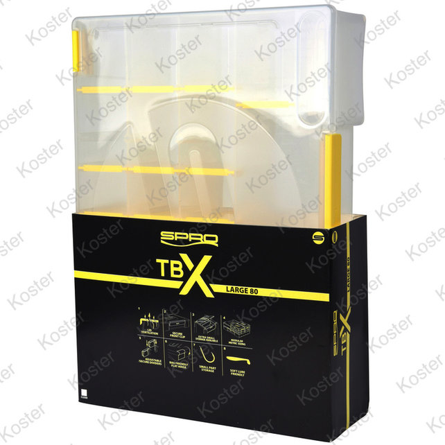 Tackle Box Large 35x25x8cm Clear Tackle Box Large 35x25x8cm Clear