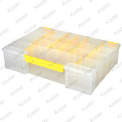Tackle Box Large 35x25x8cm Clear Tackle Box Large 35x25x8cm Clear