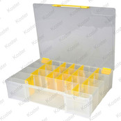 Tackle Box Large 35x25x8cm Clear Tackle Box Large 35x25x8cm Clear