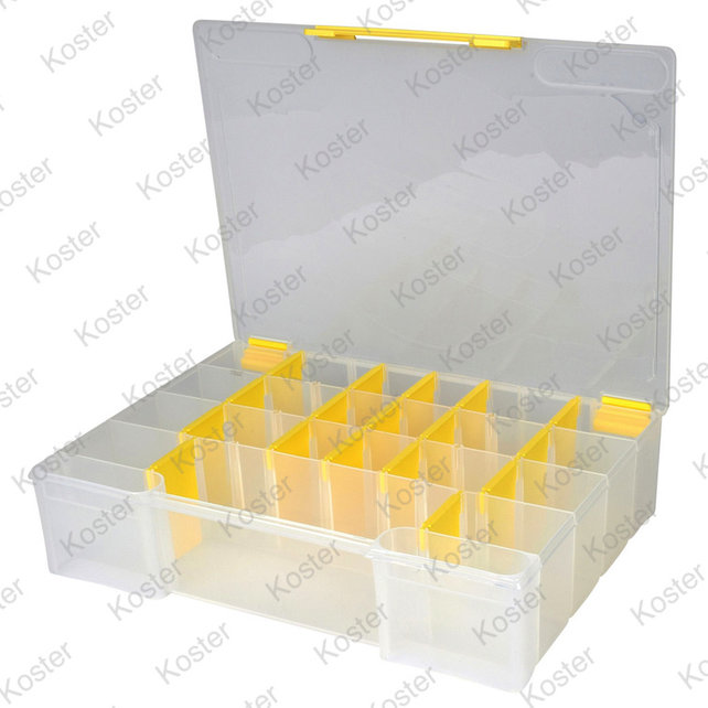 Tackle Box Large 35x25x8cm Clear Tackle Box Large 35x25x8cm Clear