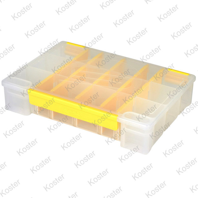 Tackle Box Medium 25x17.5x5cm Clear Tackle Box Medium 25x17.5x5cm Clear