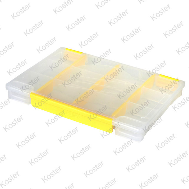 Tackle Box Medium 25x17.5x2.5cm Clear Tackle Box Medium 25x17.5x2.5cm Clear