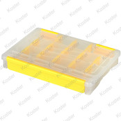 Tackle Box Small 17.5x12.5x2.5cm Clear Tackle Box Small 17.5x12.5x2.5cm Clear