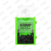 Krimps X-Small - 0.5mm
