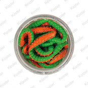 Powerbait Power Honey Worm - Green orange Powerbait Power Honey Worm - Green orange