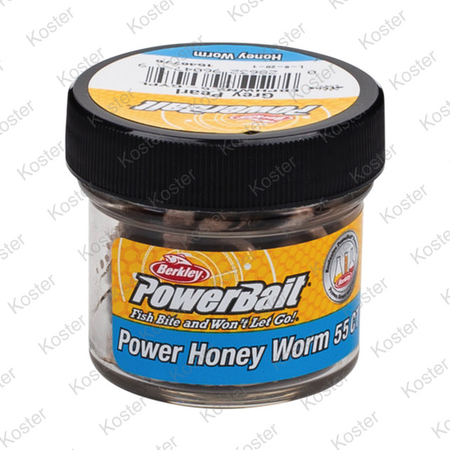 Powerbait Power Honey Worm - Grey Pearl Powerbait Power Honey Worm - Grey Pearl