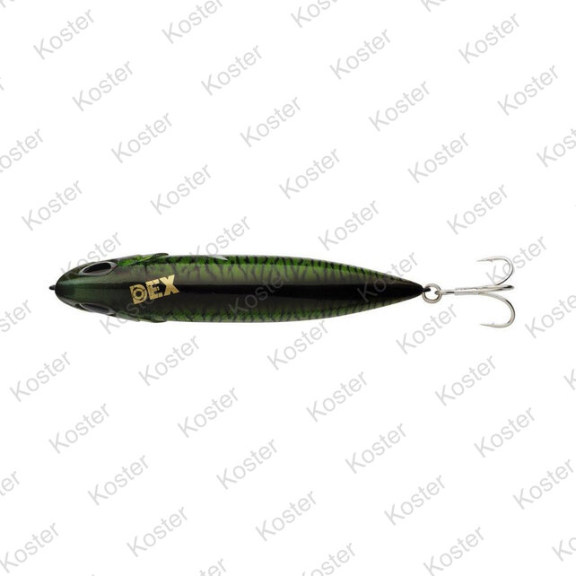 DEX Mullet Walker 12cm - Green Mackerel DEX Mullet Walker 12cm - Green Mackerel