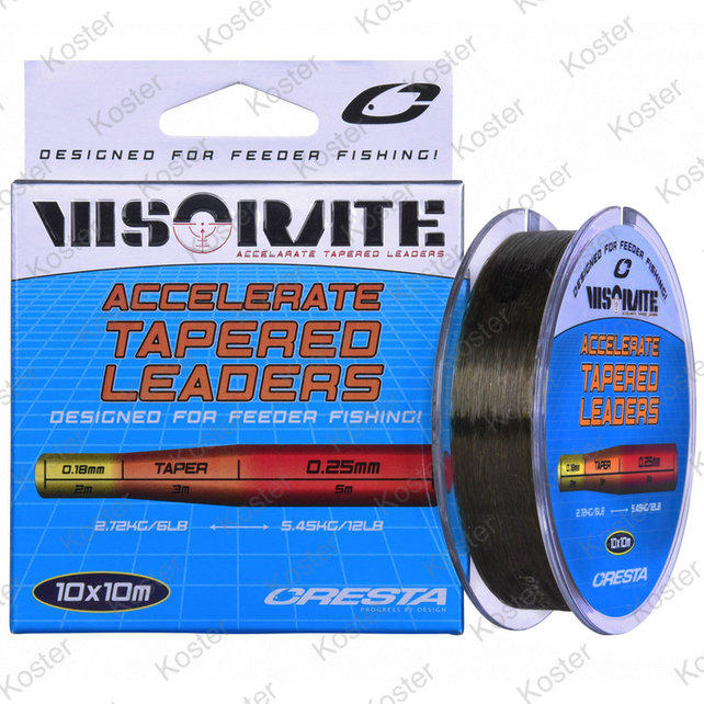 Visorate Accelerate Tapered Leaders Visorate Accelerate Tapered Leaders