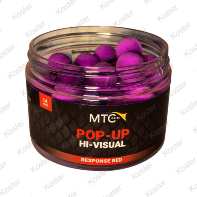 Pop-Up-Hi-Visual Response Red - 14mm
