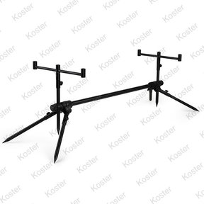 Fox Black Label Slim 3 Rod Pod Complete - Rodpod for Carp Fishing, Rod  Holder for Carp Rods, Rod Stand