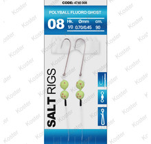 Salt Rig Polyball Fluoro Ghost