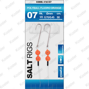 Salt Rig Polyball Fluoro Orange