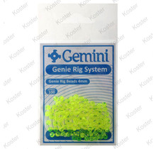 Genie Rig Beads 4mm - Green 100pcs