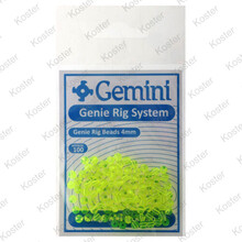 Genie Rig Beads 4mm - Green 100pcs