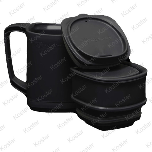 Thermomug DLX Brew Set - Gunmetal Grey Thermomug DLX Brew Set - Gunmetal Grey