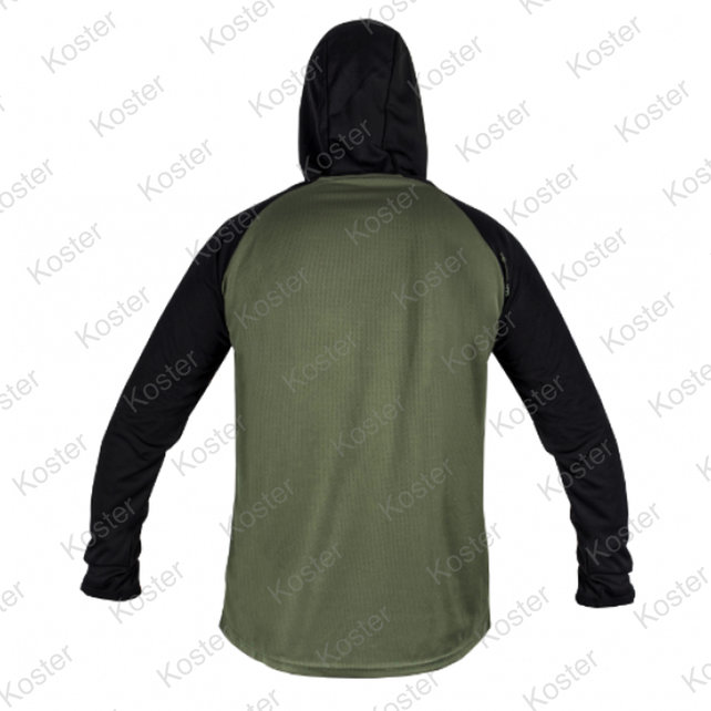Dri-Active Hooded Long Sleeve T-Shirt Dri-Active Hooded Long Sleeve T-Shirt