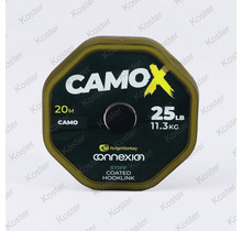 Connexion Camo X Stiff Coated Hooklink 35LB Camo
