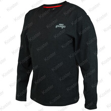 Long Sleeve T-Shirt Black Marl Maat: S