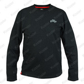 Long Sleeve T-Shirt Black Marl Maat: S