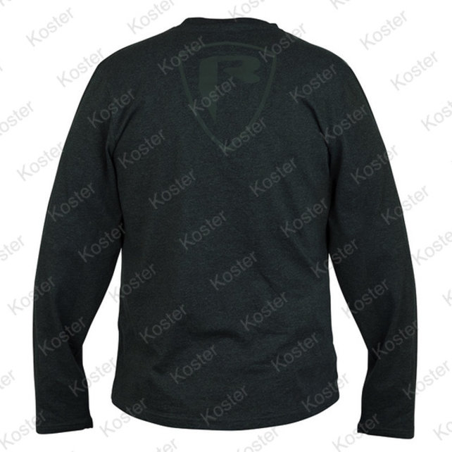 Long Sleeve T-Shirt Black Marl Maat: S