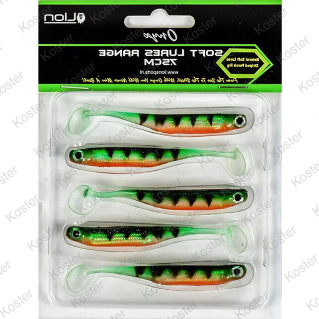 Onyx Natural Soft Lure Striped Perch Fry