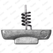 Zinc Screw-In Softbait Weights Zinc Screw-In Softbait Weights