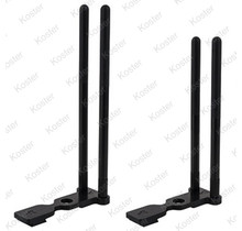 Black Label Anodized Aluminium Swinger Tag Snag Ears