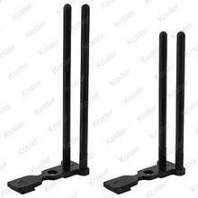 Black Label Anodized Aluminium Swinger Tag Snag Ears