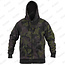 Avid Carp Distortion Camo Zip Hoodie