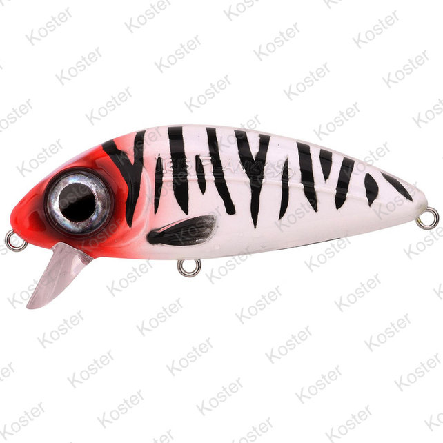 Iris Flanky Red Head Tiger 7,5CM - 13G Iris Flanky Red Head Tiger 7,5CM - 13G