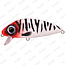 Spro Iris Flanky Red Head Tiger 7,5CM - 13G