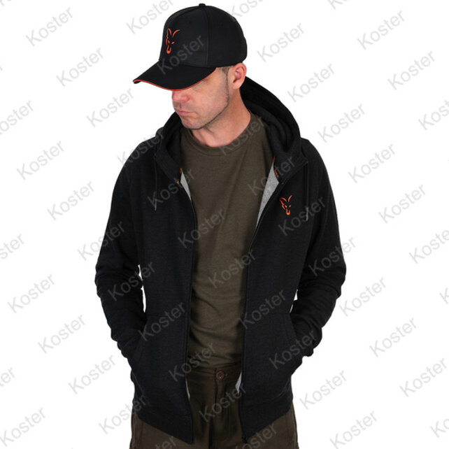 Collection LW Hoody Black/Orange