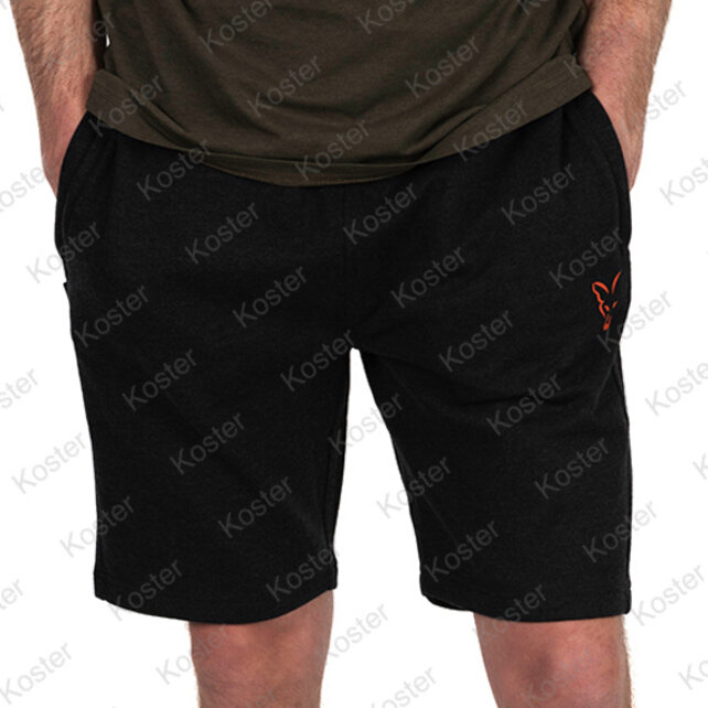 Collection LW Jogger Shorts Black/Orange