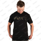 T-Shirt Black/Camo Medium