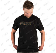 T-Shirt Black/Camo Medium