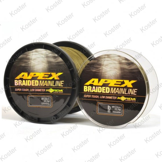 Apex Braided Mainline 30lb - 1200 Meter