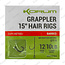 Korum Grappler Hair Rigs 15" Barbed