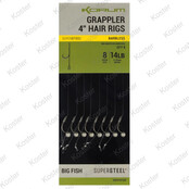 Grappler Hair Rigs 4" Barbless Grappler Hair Rigs 4" Barbless