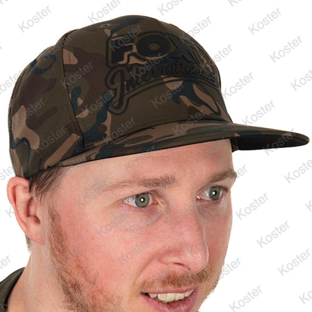 Flat-Peak Snapback Hat - Camo Flat-Peak Snapback Hat - Camo