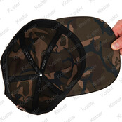 Flat-Peak Snapback Hat - Black/Camo Flat-Peak Snapback Hat - Black/Camo