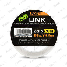 Edges LINK Crimpable Fluorocarbon 25lb 0.53mm