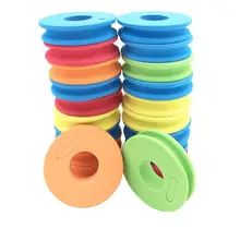 Foam Onderlijn Spoeltjes 4.5x4.5 Cm. Per Stuk