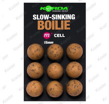 Slow-Sinking Plastic Boilie Cell - 15mm