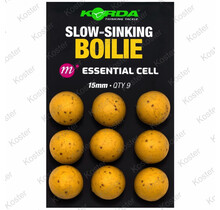 Slow-Sinking Plastic Boilie Essential Cell - 15mm