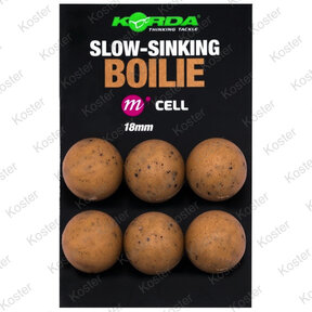 Slow-Sinking Plastic Boilie  Cell - 18mm