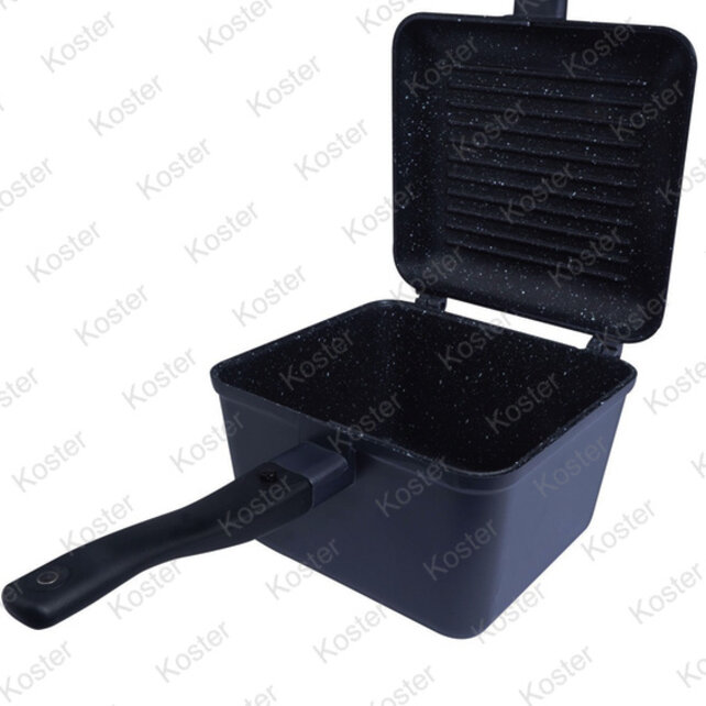 Connect Deep Pan & Griddle - Graphite Edition