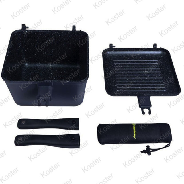 Connect Deep Pan & Griddle - Graphite Edition