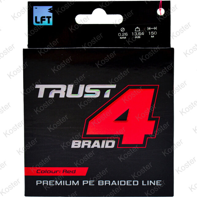 Trust 4 Braid - Red Trust 4 Braid - Red