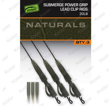 Edges Naturals Submerge Power Grip Lead Clip Rigs