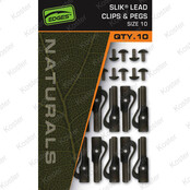 Edges Naturals Slik Lead Clips & Pegs